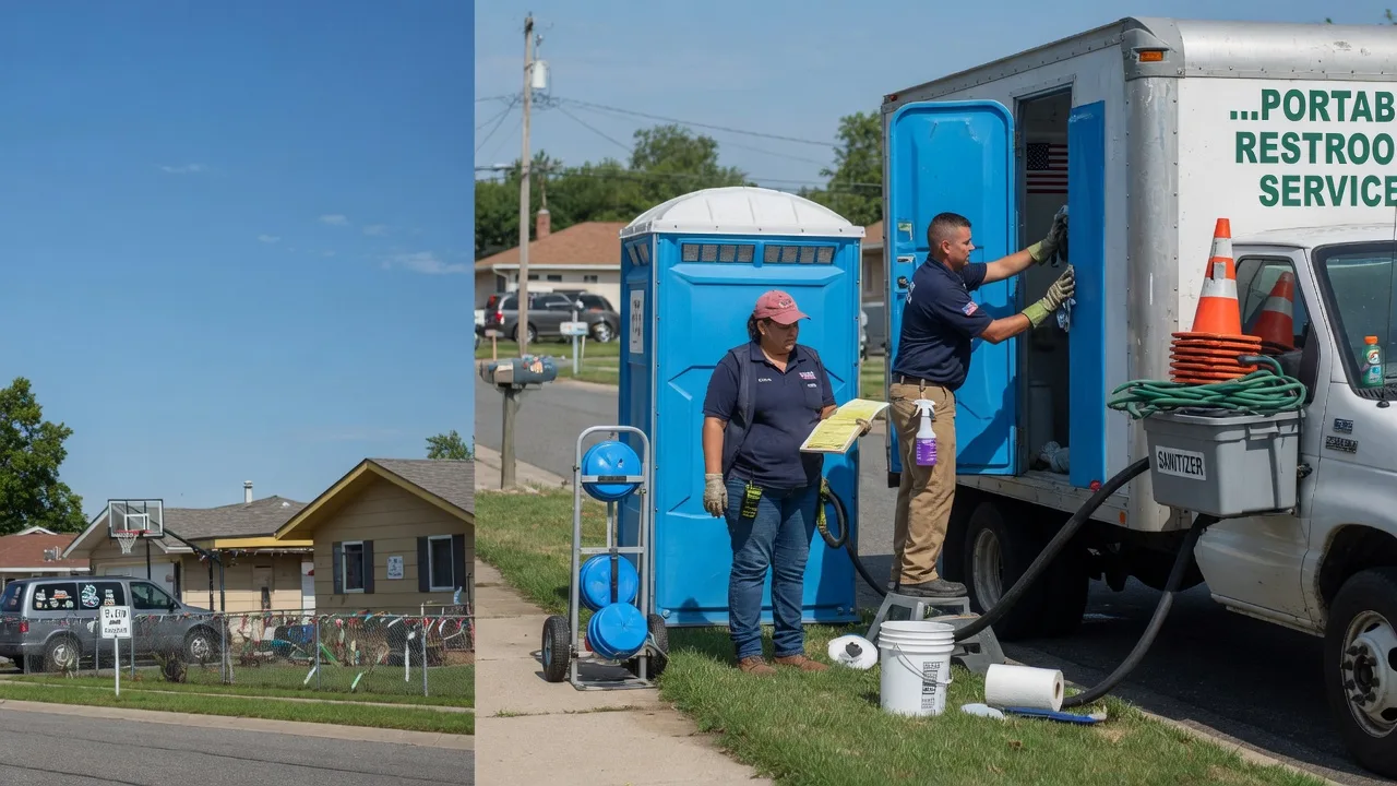 Portable Toilet Rental in Galena, KS near me